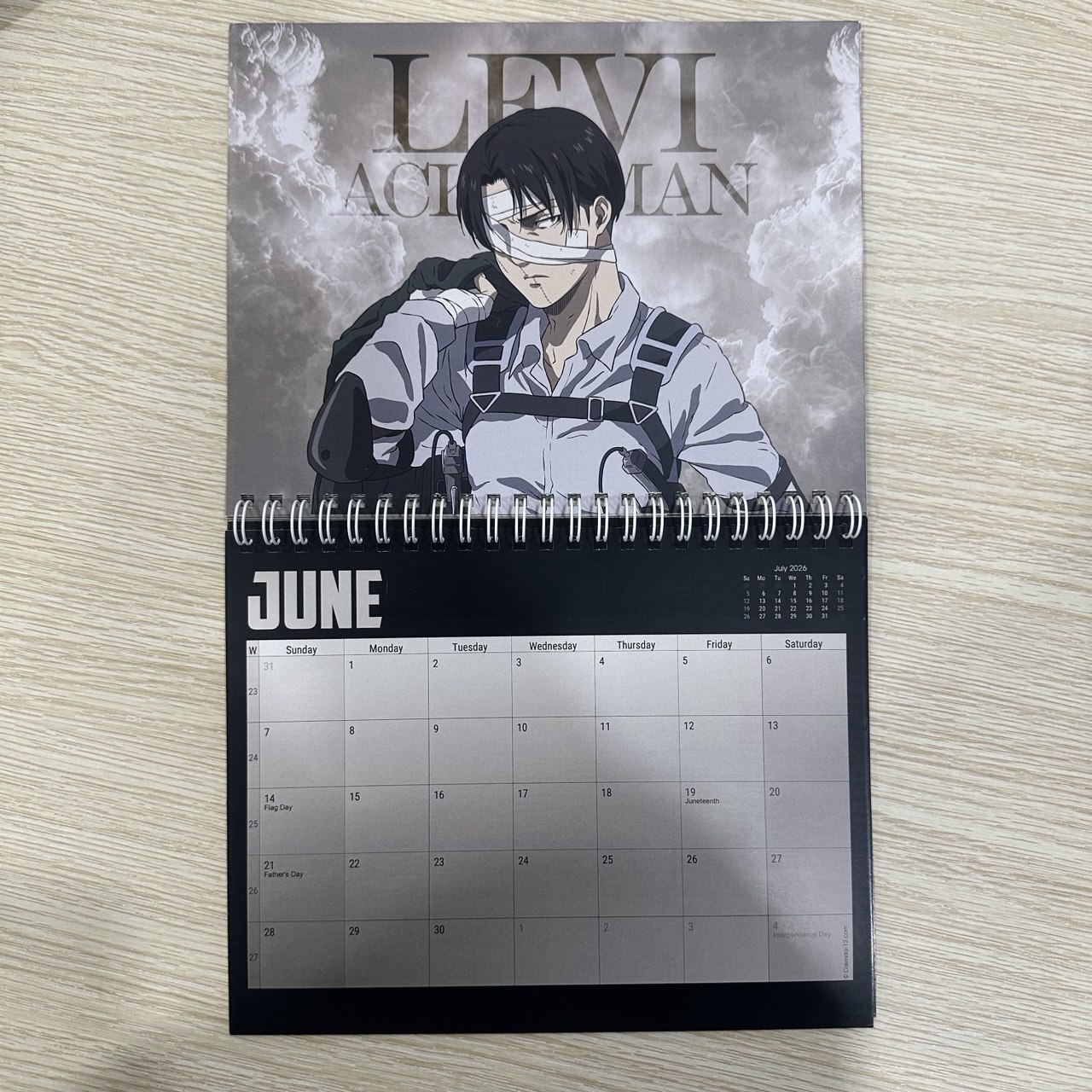 Attack On Titan 2026 Calendar Attack On Titan 2026 Calendar