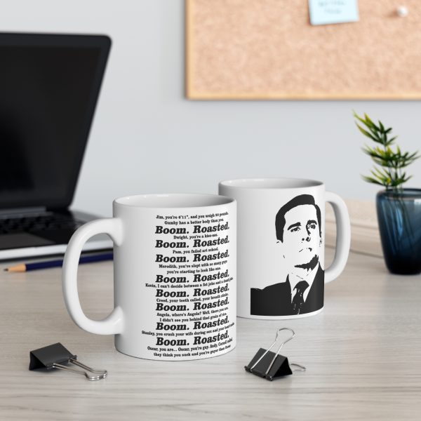 Boom Roasted The Office Mug