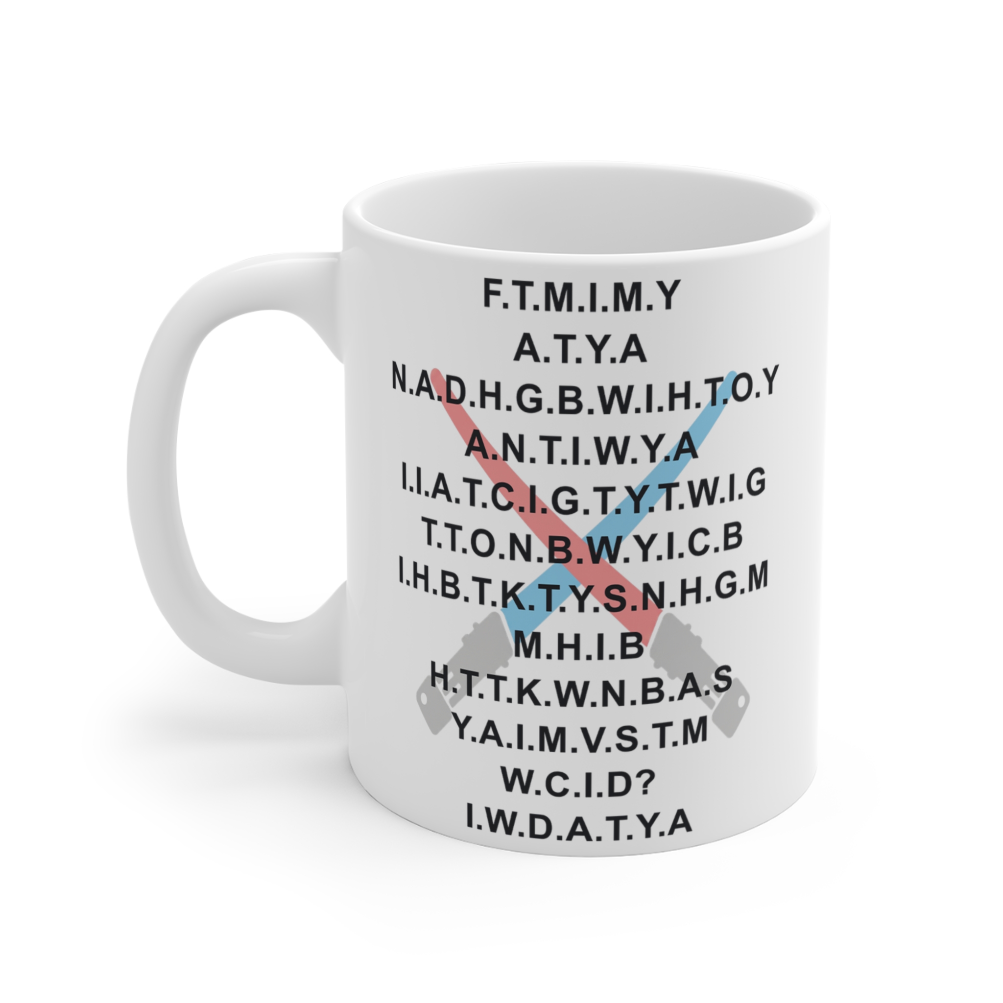 Anakin Confesses to padmefromthemom Mug Anakin Confesses to padmefromthemom Mug