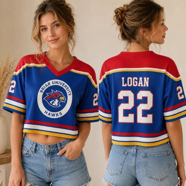 Off Campus John Logan 22 CropTop Jersey Shirt