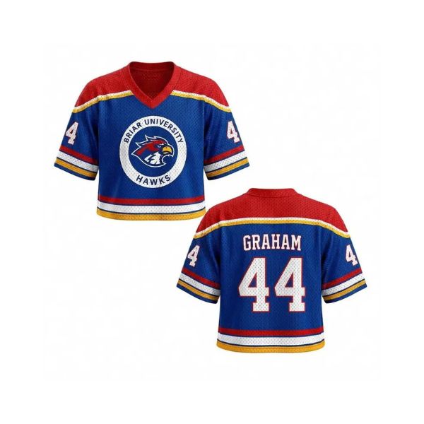 Off Campus Graham Garrett 44 CropTop Jersey Shirt Off Campus Graham Garrett 44 CropTop Jersey Shirt