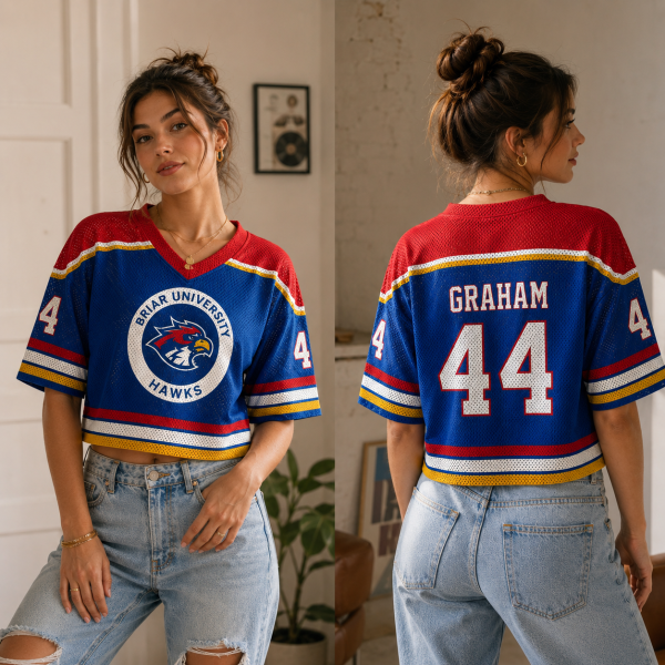 Off Campus Graham Garrett 44 CropTop Jersey Shirt