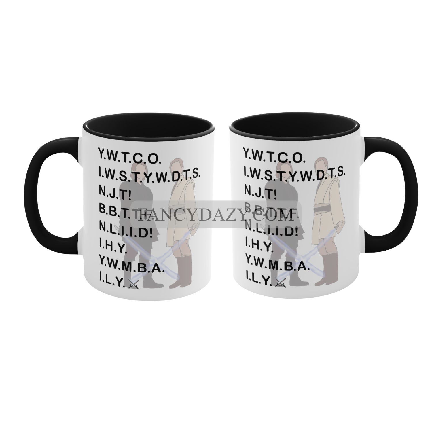 You were the Chosen One Star War Mug You were the Chosen One Star War Mug