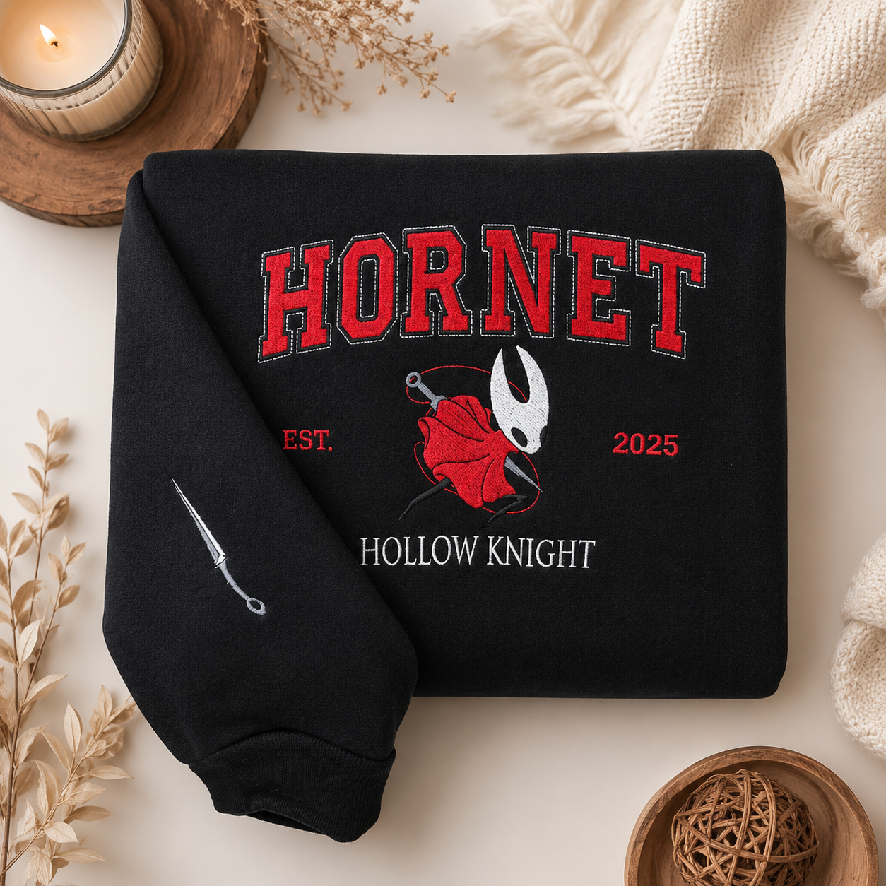 Hornet Version 2 Embroidered Sweatshirt Hornet Version 2 Embroidered Sweatshirt