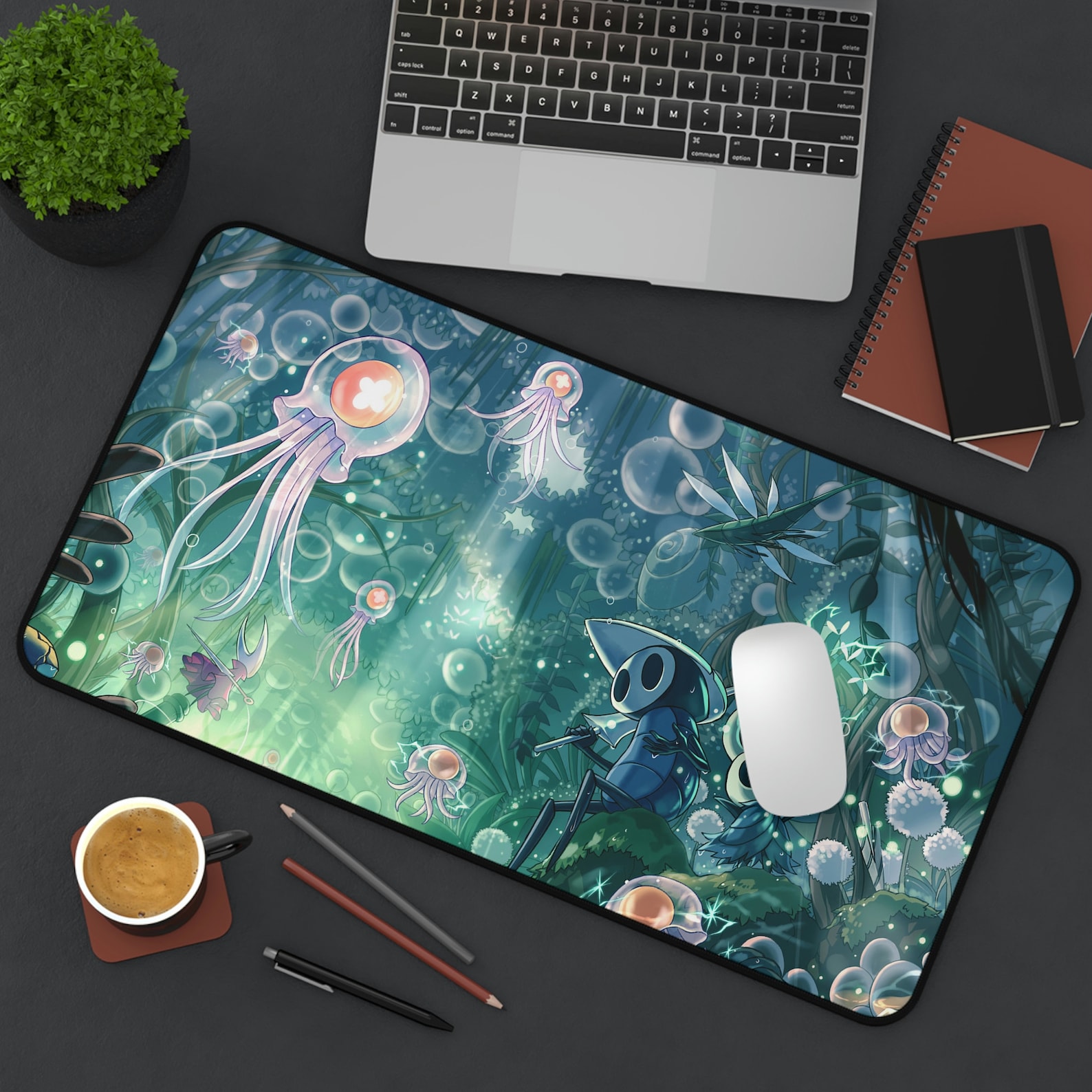 Hornet Quirrel Hollow Knight Gaming Desk Mat Hornet Quirrel Hollow Knight Gaming Desk Mat