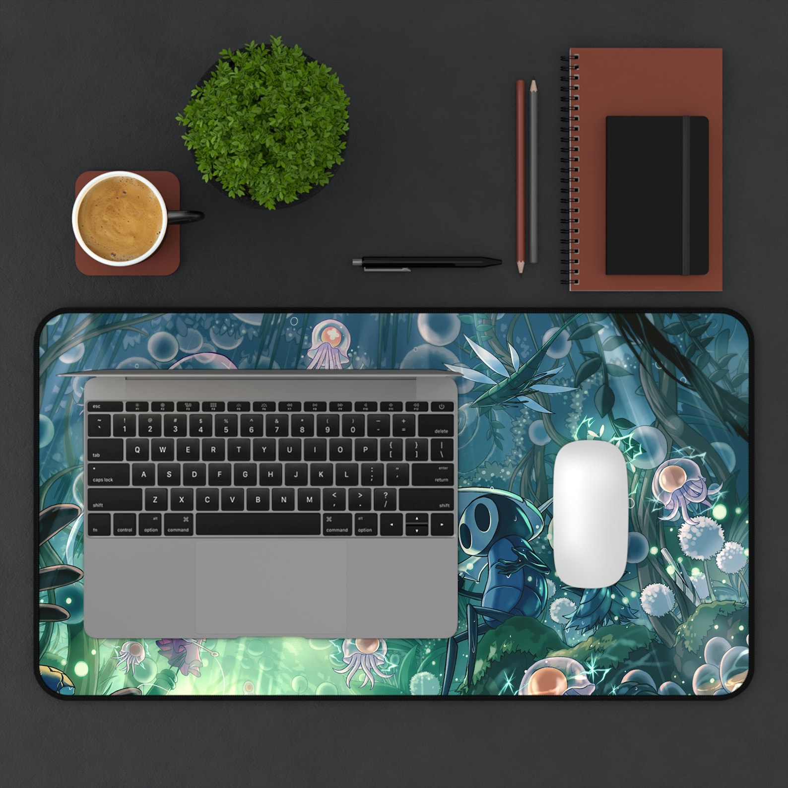 Hornet Quirrel Hollow Knight Gaming Desk Mat Hornet Quirrel Hollow Knight Gaming Desk Mat