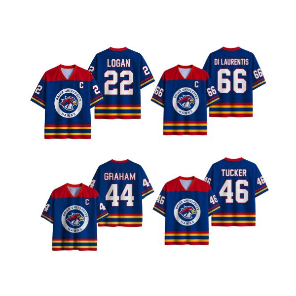 Off Campus Version 1 Mesh Football Jersey
