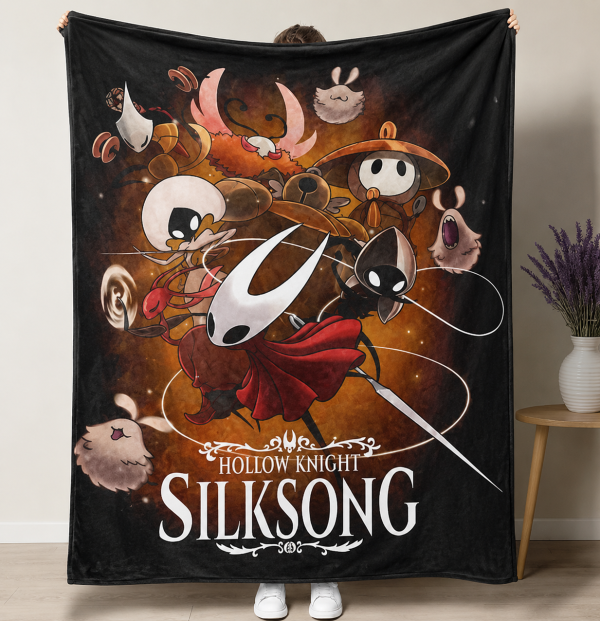 Hollow Knight Silksong Blanket
