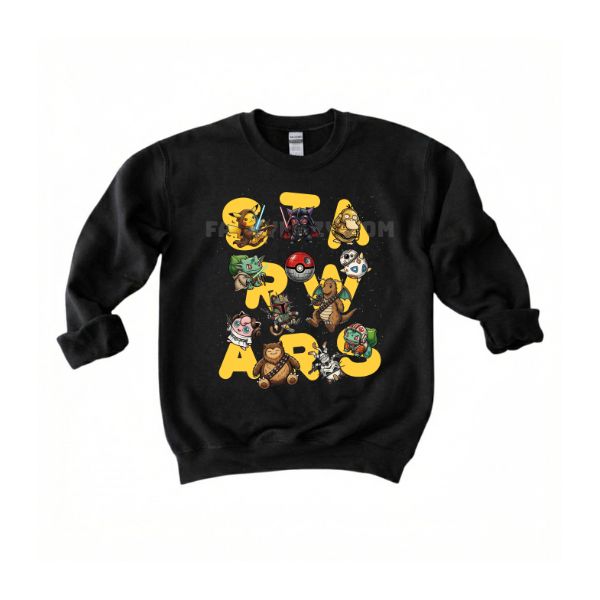 Star War Pokemon Shirt Star War Pokemon Shirt