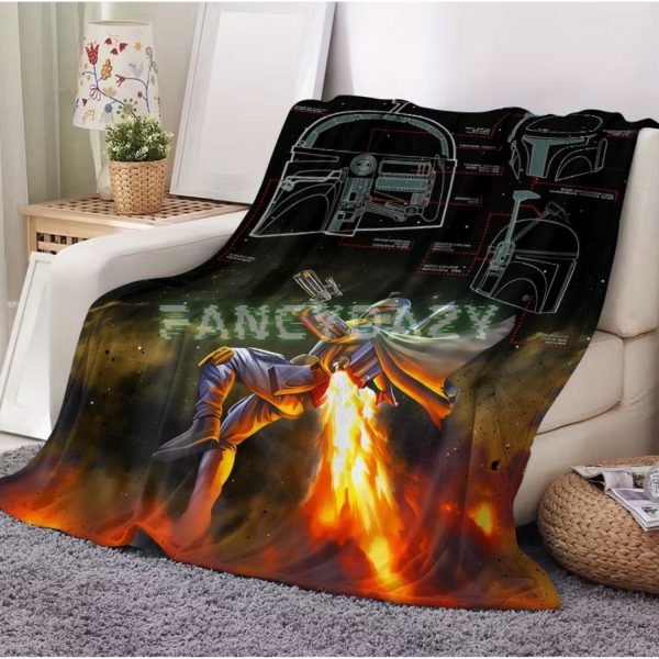 Mandalorian Star War Blanket