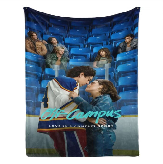 Off Campus Garret Graham Hannah Wells Blanket