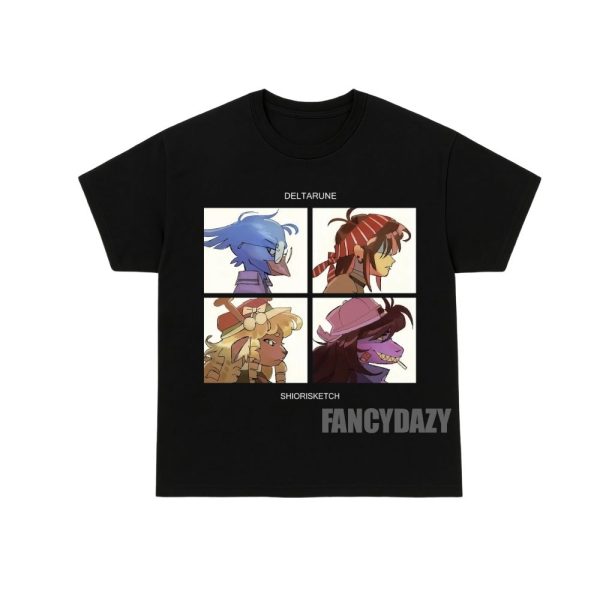Deltarune Gorillaz Shirt