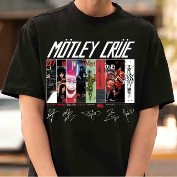 Motley Crue Album Cover Shirt