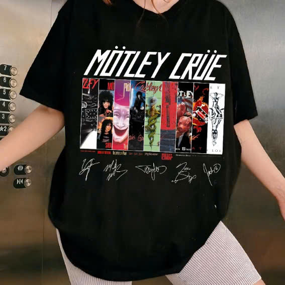 Motley Crue Album Cover Shirt