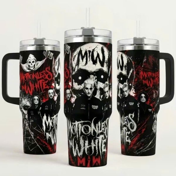 Motionless In White Halloween Tumbler 40oz 1pc