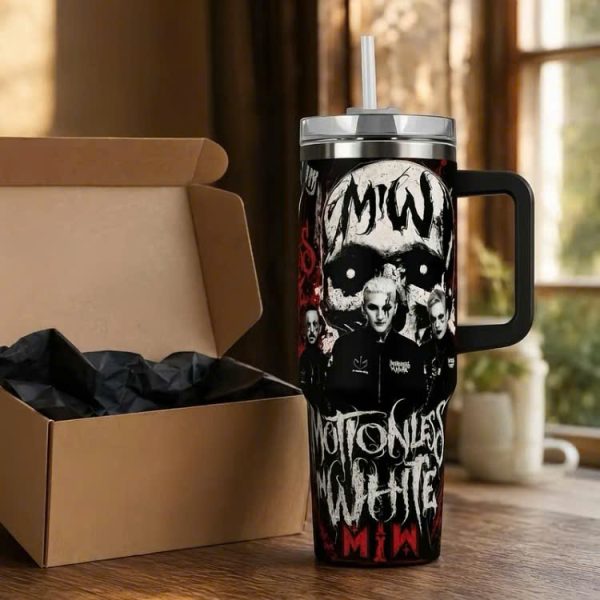 Motionless In White Halloween Tumbler 40oz 1pc