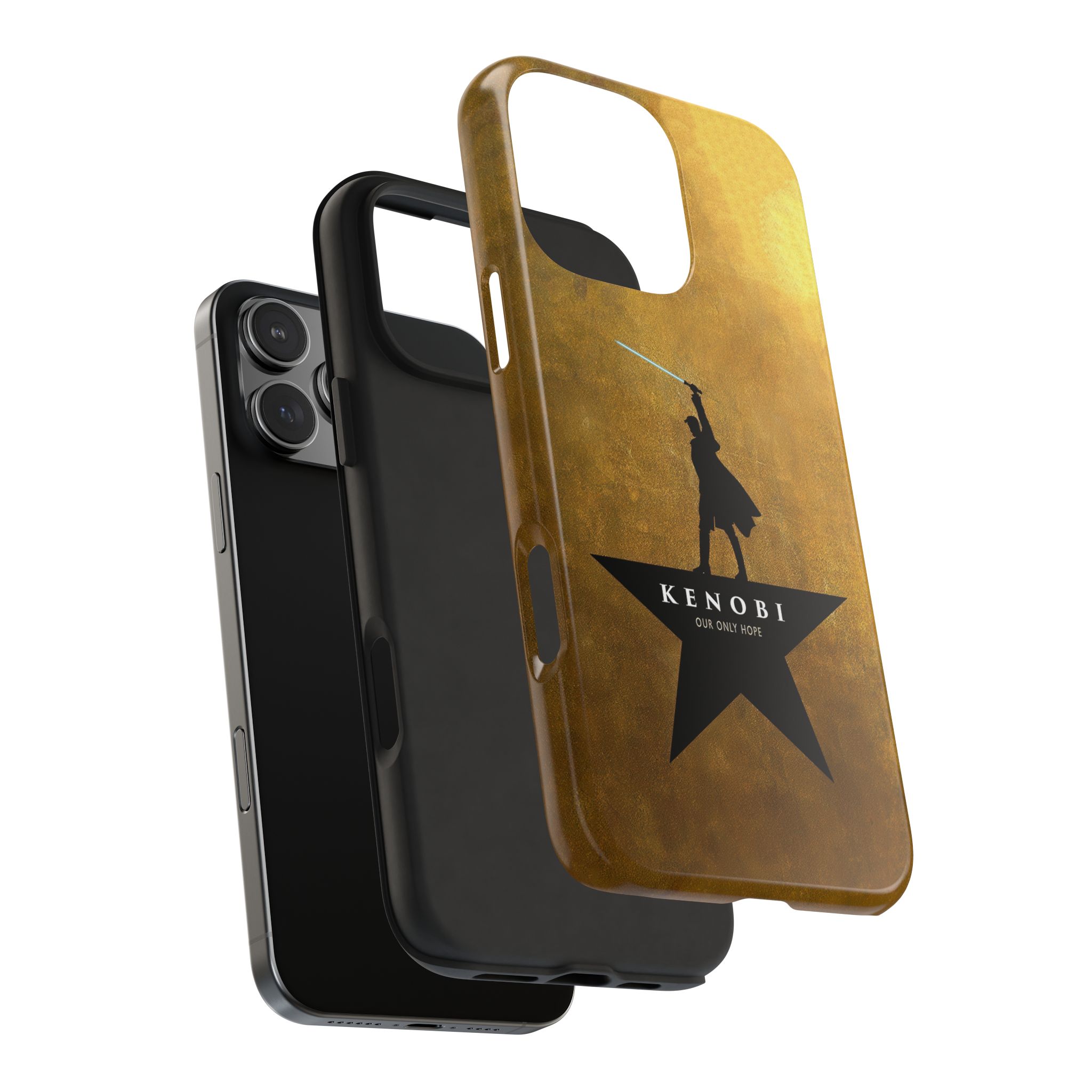 Star War Kenobi Hamilton The Musical Phone Case Star War Kenobi Hamilton The Musical Phone Case