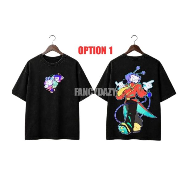 Deltarune Characters Mineral Wash Shirt Collection