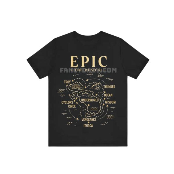 Epic The Musical Map Shirt