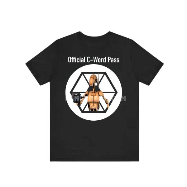 Star War Offical C-Word Pass Roger Shirt