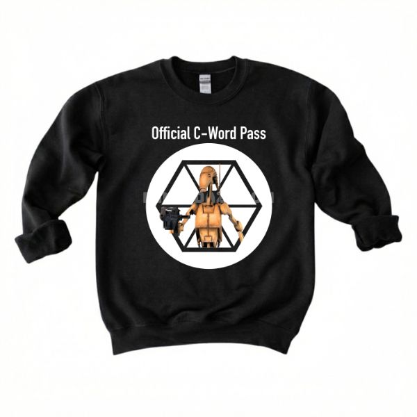 Star War Offical C-Word Pass Roger Shirt