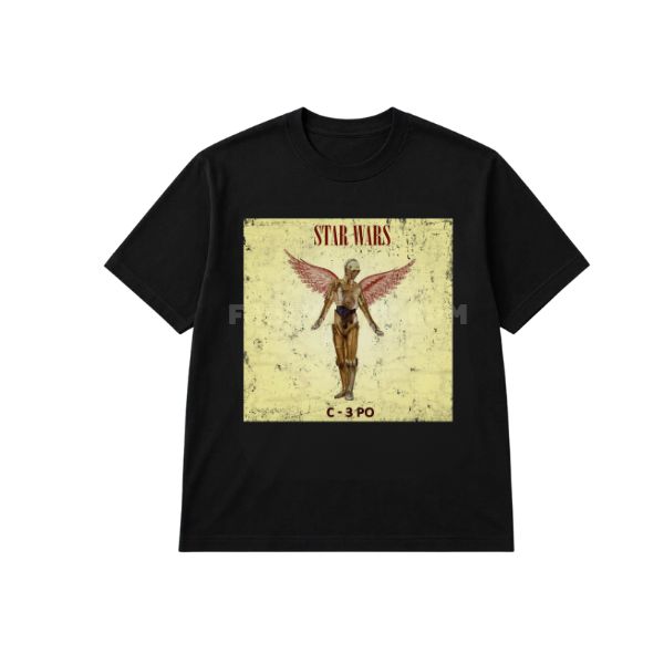 Star War C-3PO Nirvana Shirt