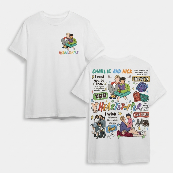 Heartstopper Charlie And Nick Moment Shirt