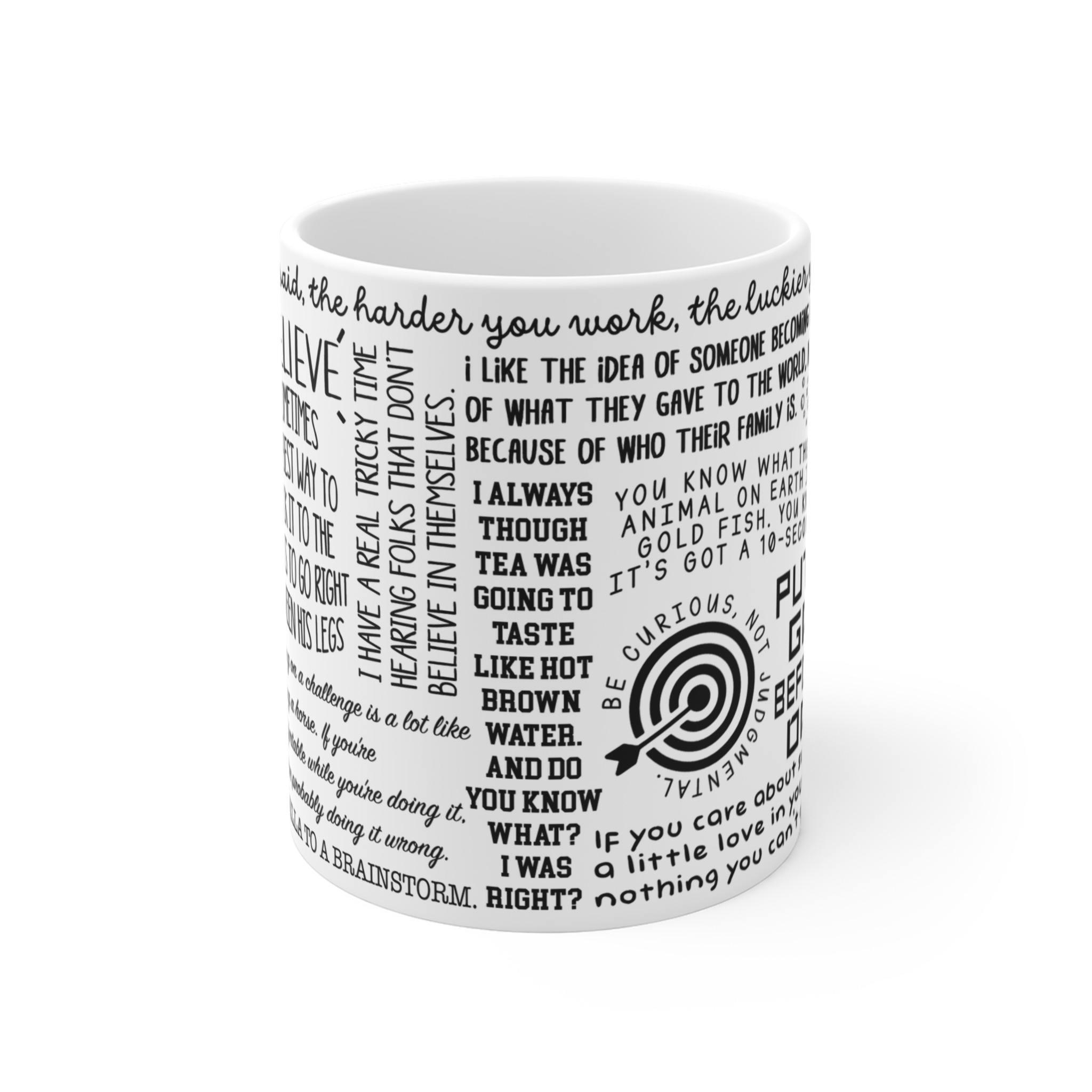 Ted Lasso Motivational Quotes Mug Ted Lasso Motivational Quotes Mug