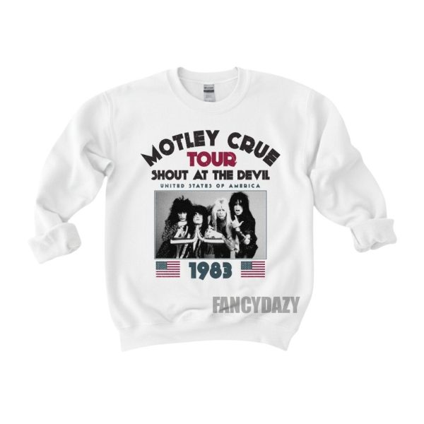 Motley Crue Shout At The Devil Tour 1983 Shirt