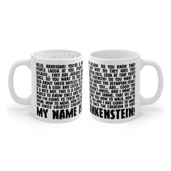 Young Frankenstein My Name Is Frankenstein Mug
