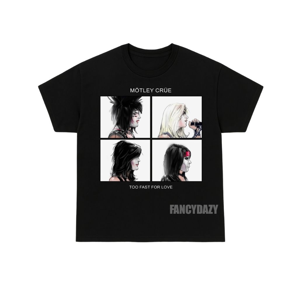 Motley Crue Gorillaz Shirt Motley Crue Gorillaz Shirt