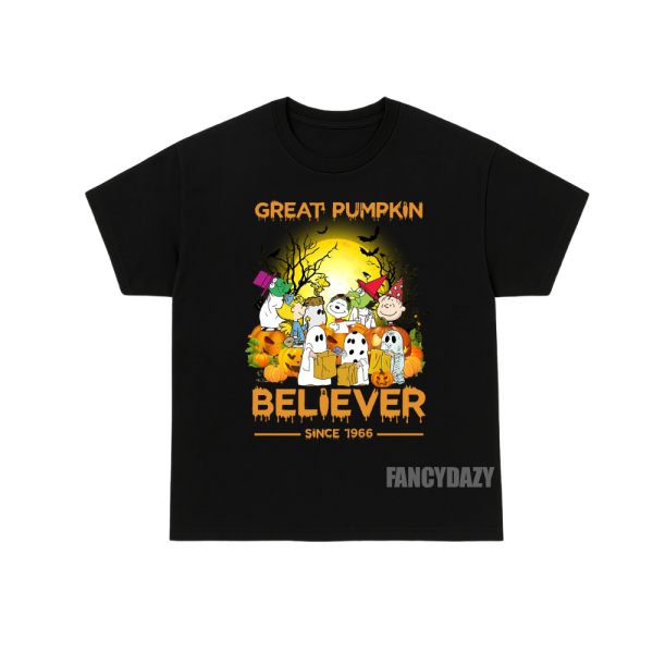 Peanuts Great Pumpkin Believer Since 1966 Shirt
