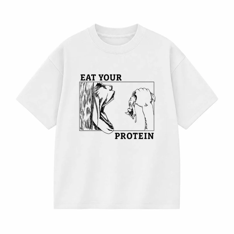 Attack On Titan – Eat Your Protein Shirt Attack On Titan – Eat Your Protein Shirt