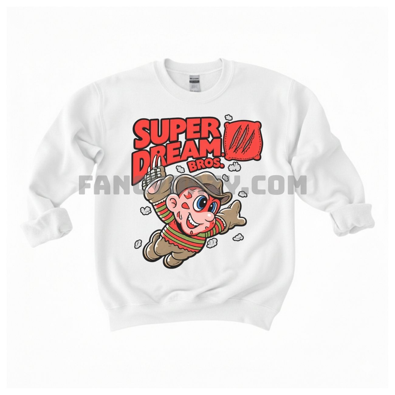 Super Mario Bros x Horror Movie Mashup Shirt Super Mario Bros x Horror Movie Mashup Shirt