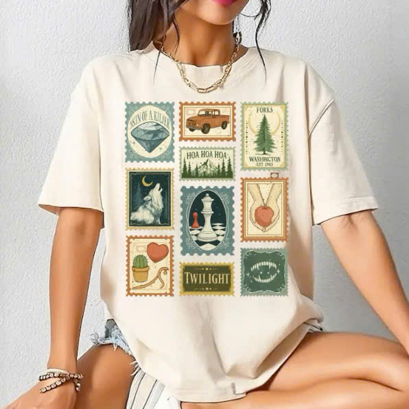Twilight Stampt Hoa Hoa Hoa Season Shirt