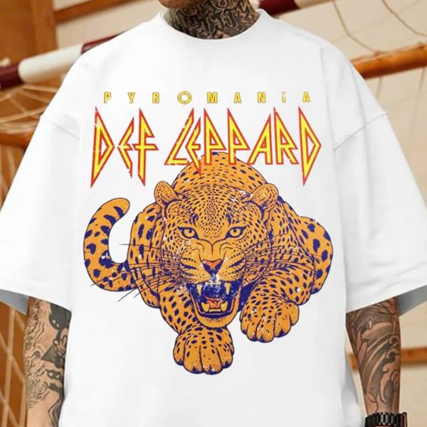 Def Leppard Pyromania Album Shirt