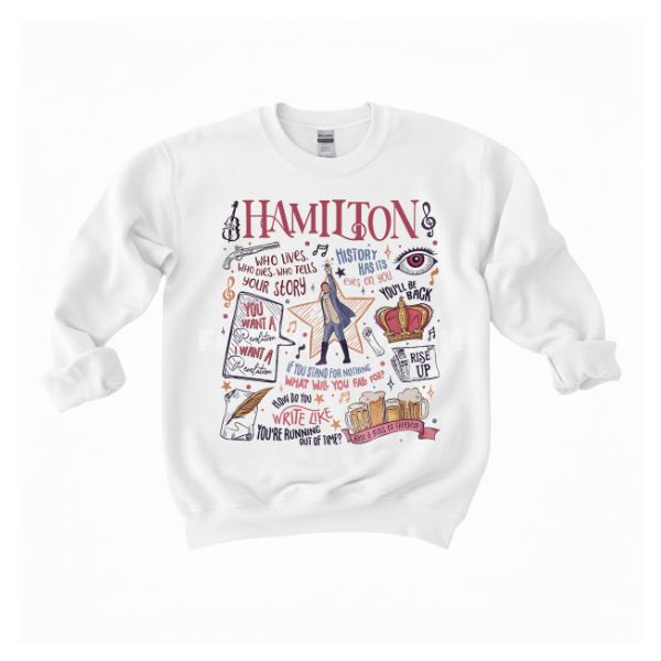 Hamilton Broadway Musical Lyric Quotes Shirt