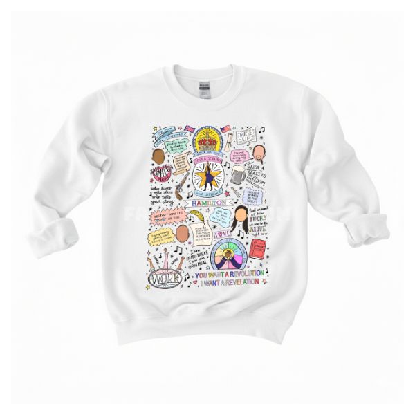 Hamilton Broadway Musical Lyric 2 Quotes Shirt