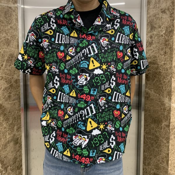 Deltarune Spamton Hawaiian Shirt