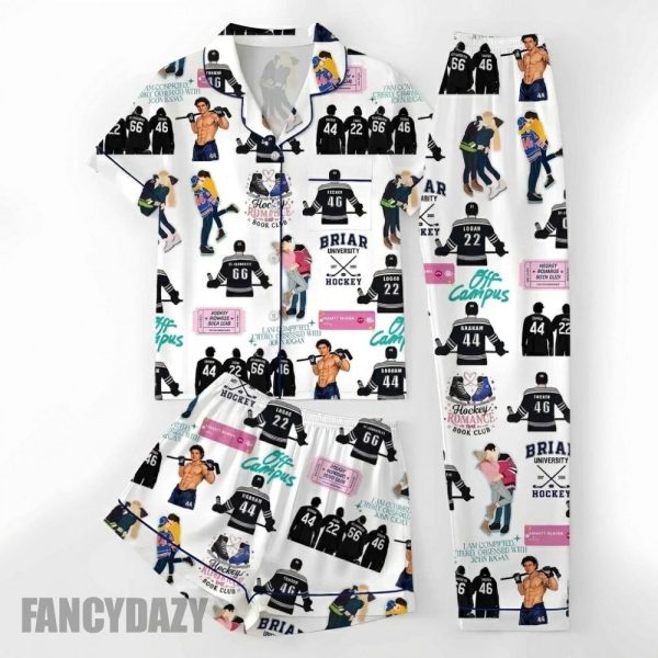 Off Campus Hockey Pajamas Set Off Campus Hockey Pajamas Set