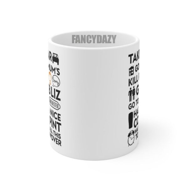 Shaun On The Dead To Do List Mug