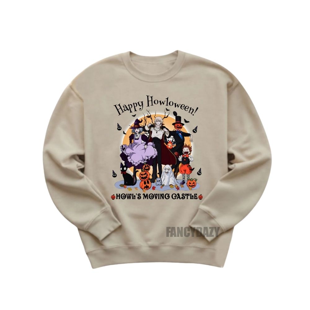 Howl’s Moving Castle Happy Halloween Shirt Howl’s Moving Castle Happy Halloween Shirt