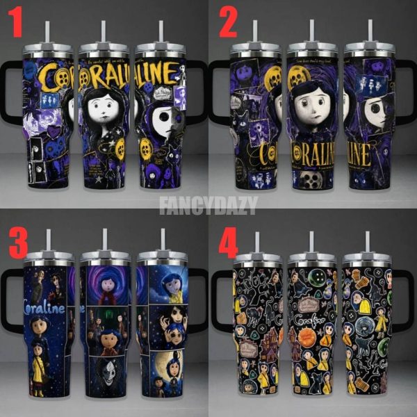 Coraline Tumbler 40oz Collection