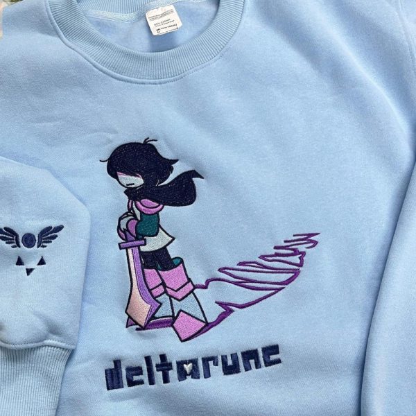 Deltarune Kris Embroidered Sweatshirt