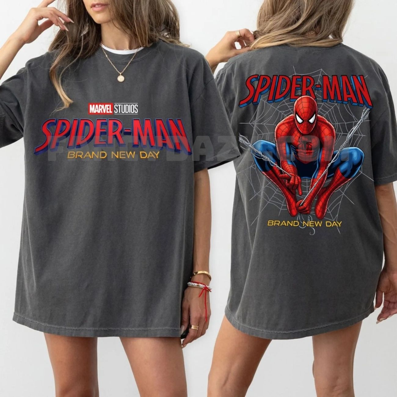 Spider Cartoon, Brand New Day Comic Art Shirt