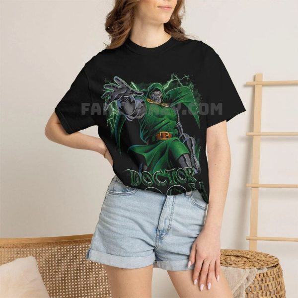 Vintage Doctor Doom Comics Graphic Shirt