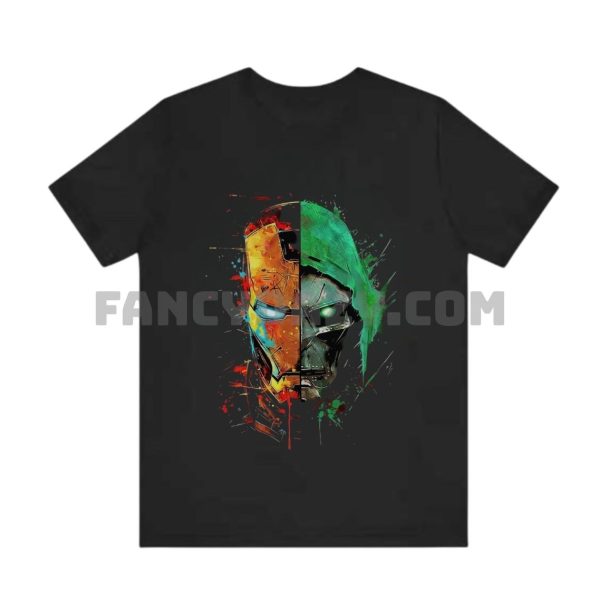 Vintage Dr Doom Iron Man Graphic Shirt