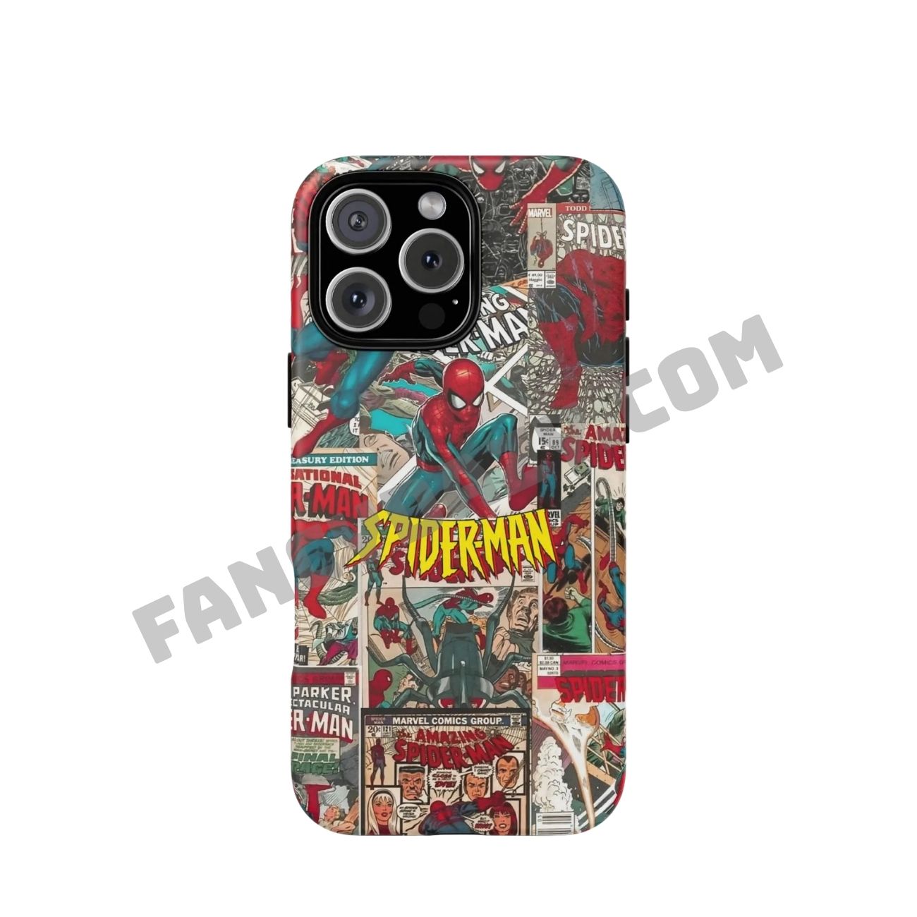 Vintage Spiderman Comic Collage Phone Case Vintage Spiderman Comic Collage Phone Case