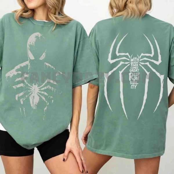 Vintage Spider Man Brand New Day 2 sided Shirt