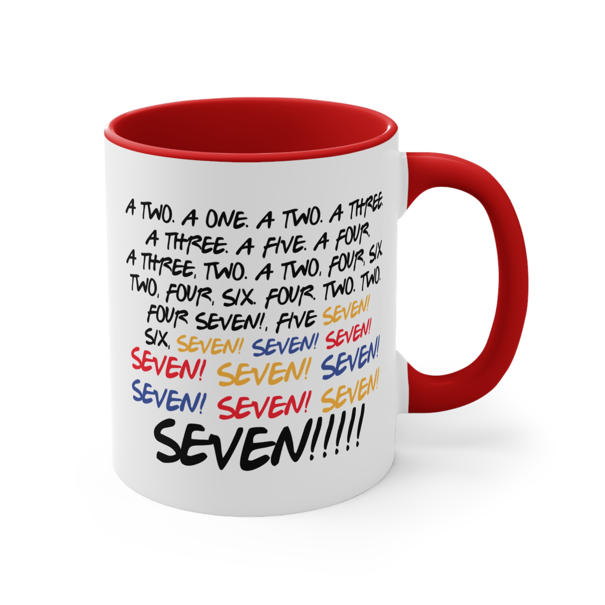 Friends Movie Seven Seven Mug Friends Movie Seven Seven Mug